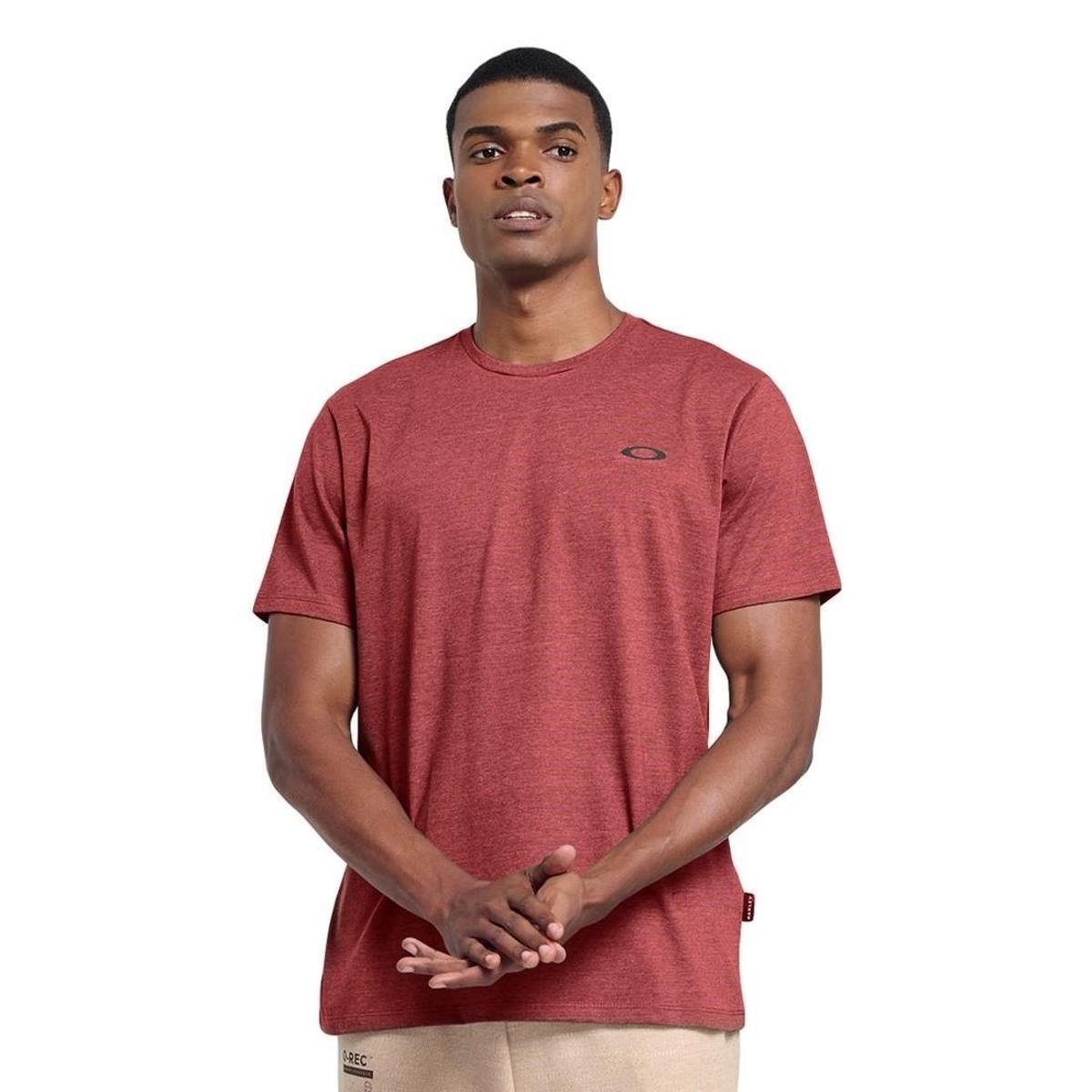 Camiseta Oakley Masculina Casual Icon Tee | Zattini