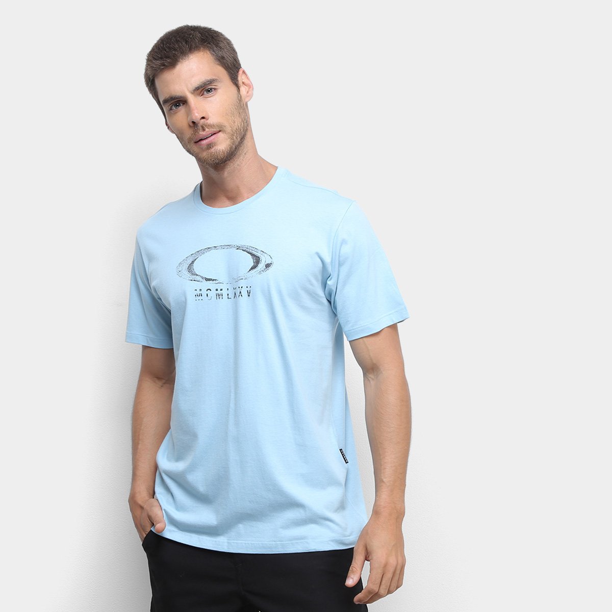 Camiseta Oakley Mod Rex Masculina - Azul é ruim? Camiseta Oakley Mod Rex Masculina - Azul é boa?