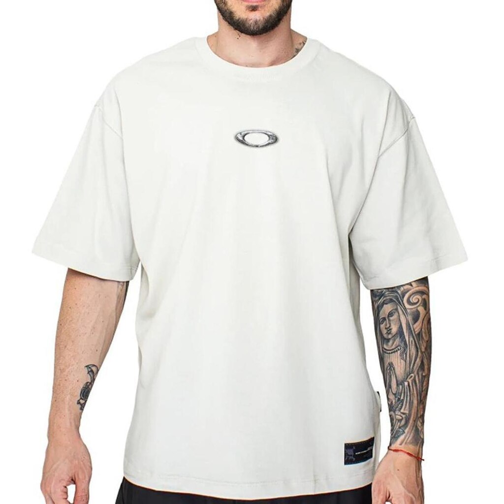 Camiseta Oakley Teeth Footprint SS WT26 Masculina