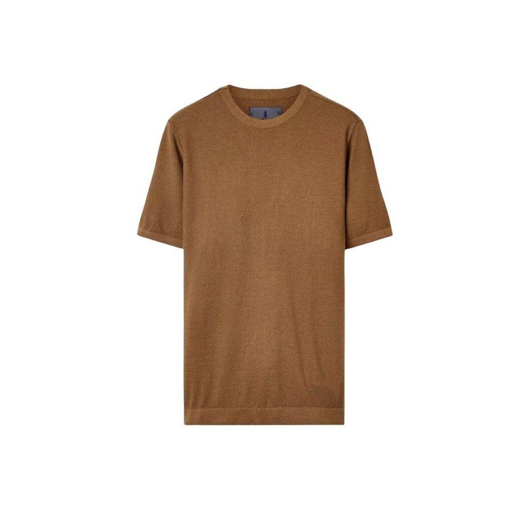Camiseta Oficina Reserva Tricot Vito Marrom