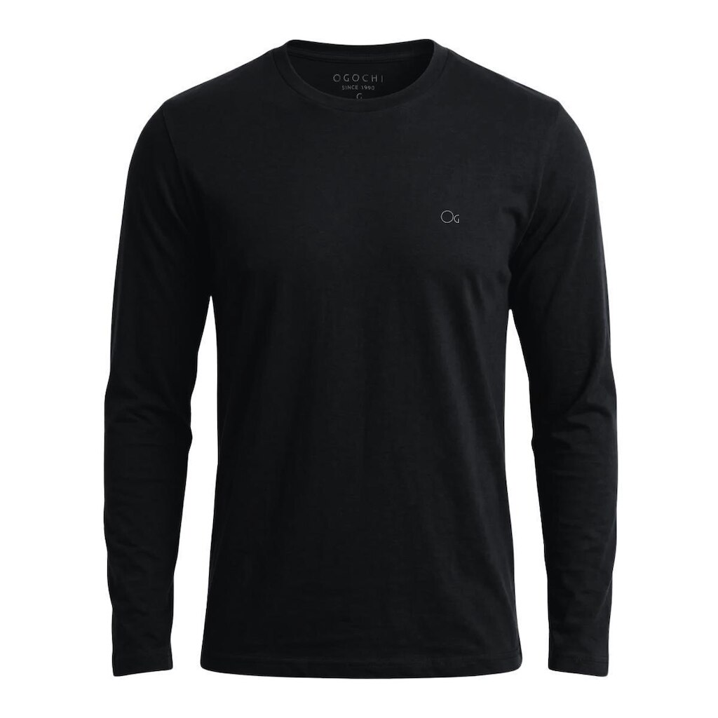 Camiseta Ogochi Masculina Essencial Slim Manga Longa