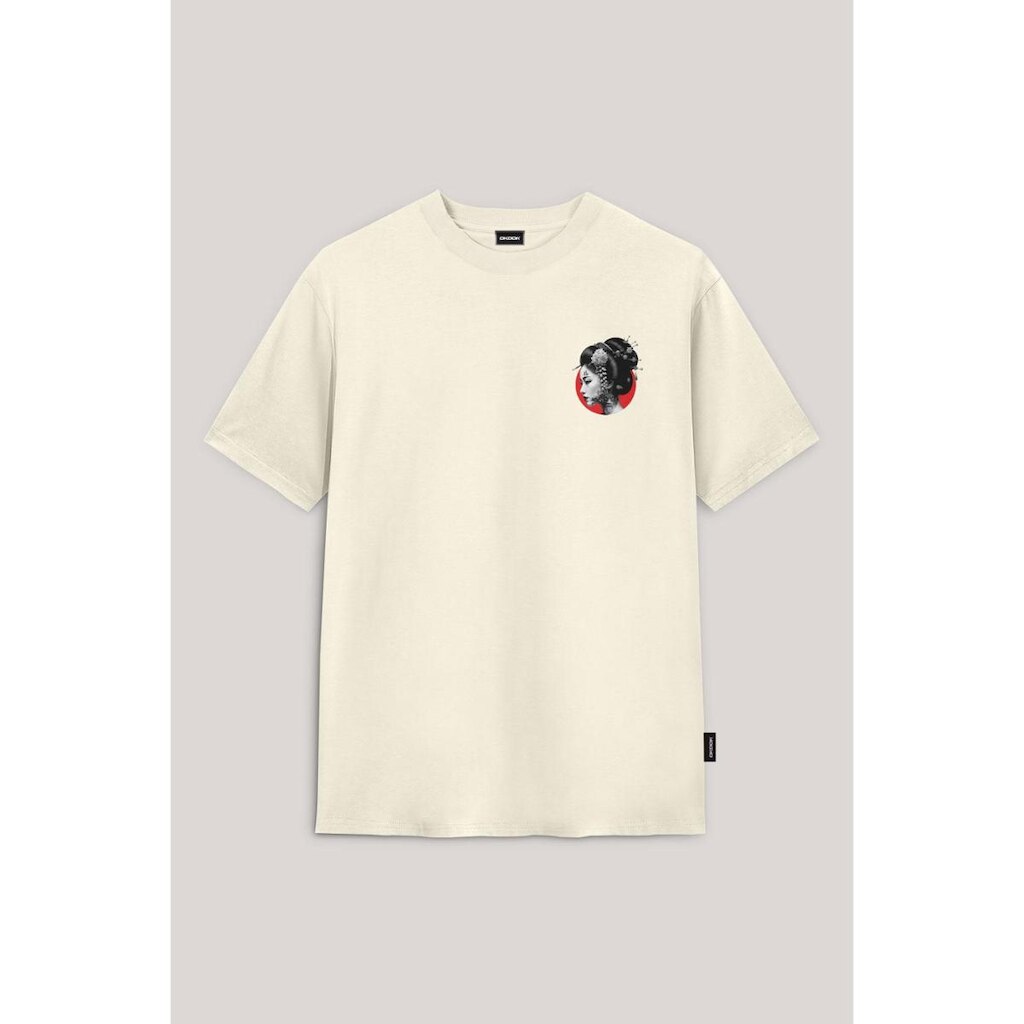 Camiseta Okdok Artistic Blossom Geisha Masculino