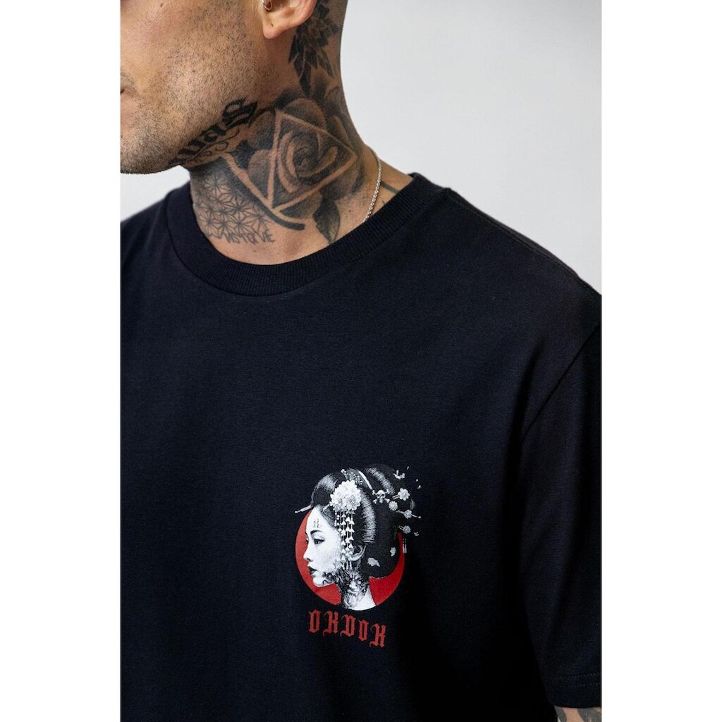 Camiseta Okdok Artistic Blossom Geisha Masculino