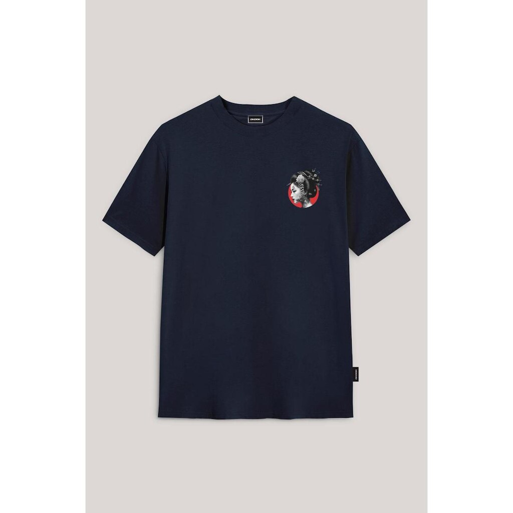 Camiseta Okdok Artistic Blossom Geisha Masculino