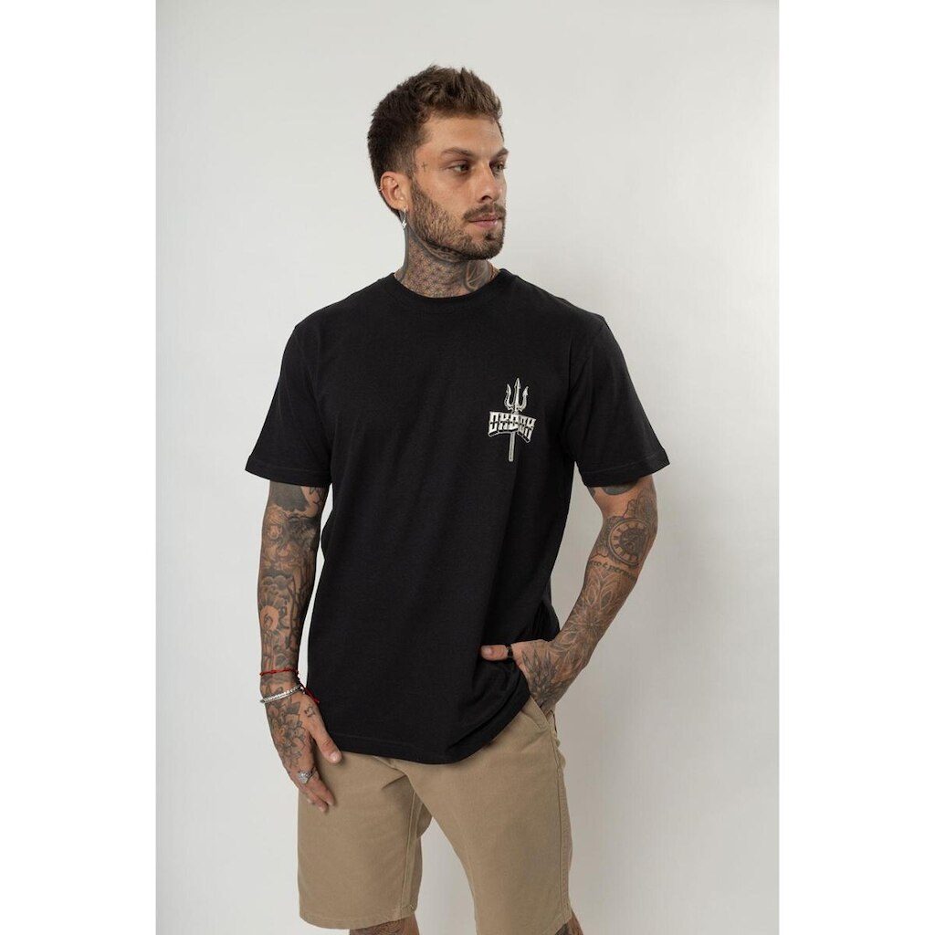 Camiseta Okdok Artistic Neptune Card Masculino
