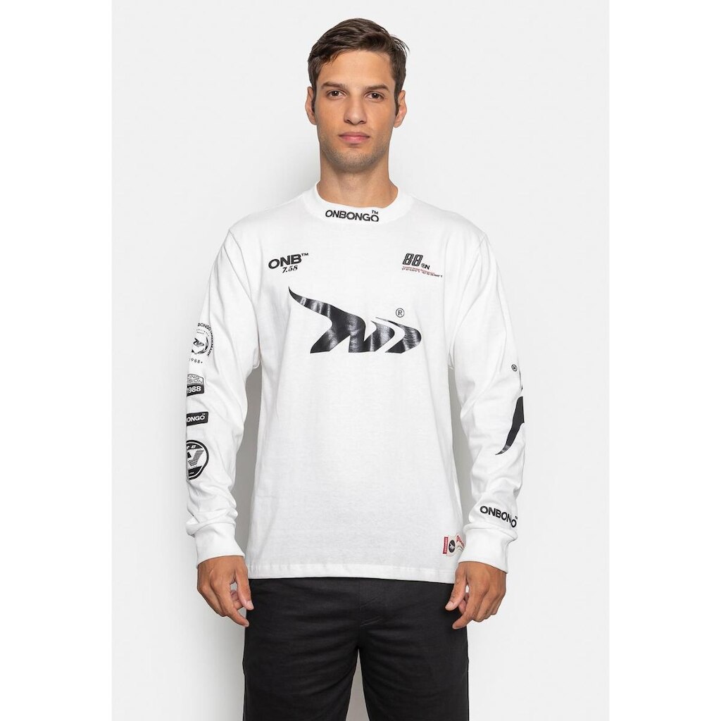 Camiseta Onbongo Manga Longa Masculino