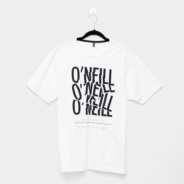 Camiseta O'Neill Lettering Masculina - Branco | Zattini