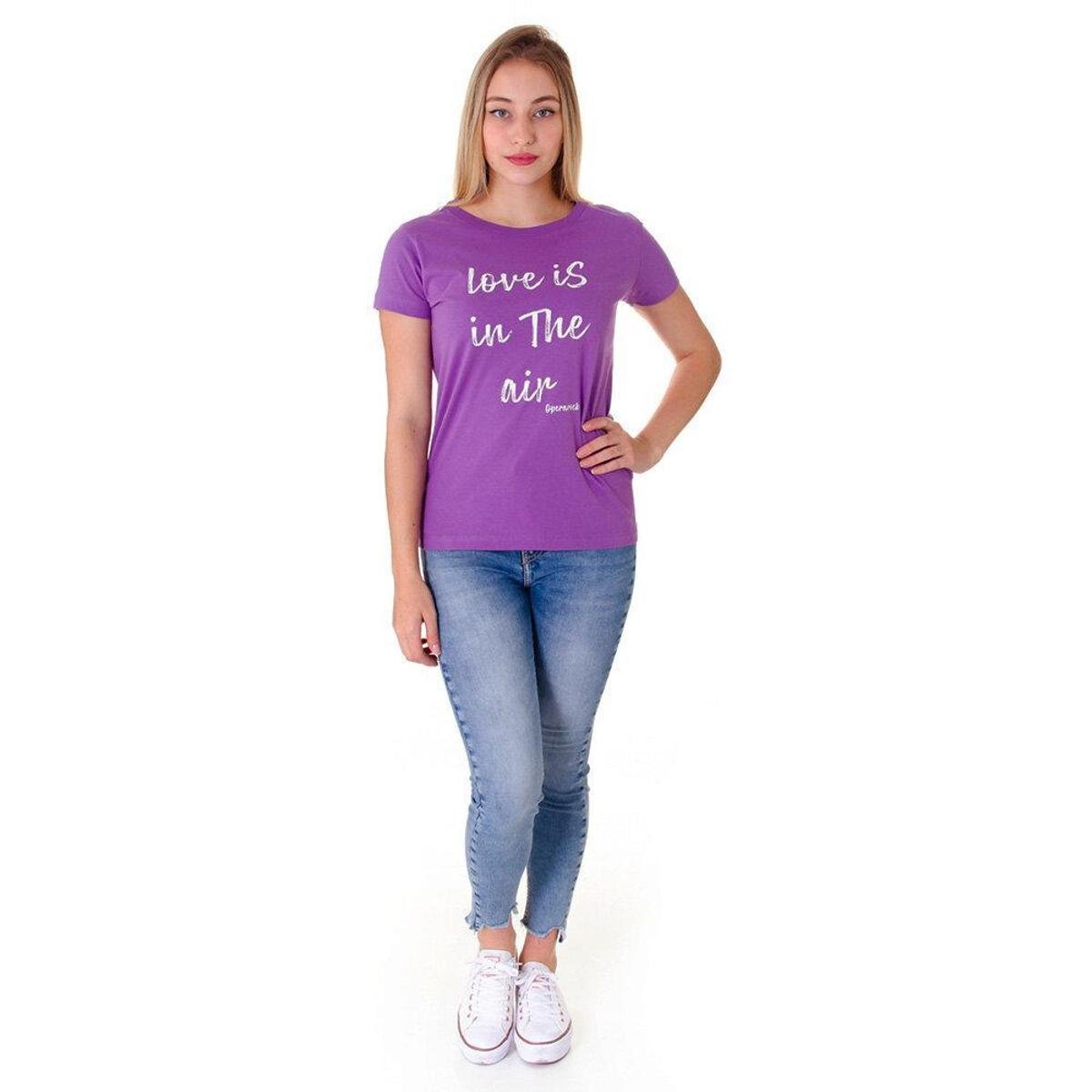 camiseta feminina opera rock