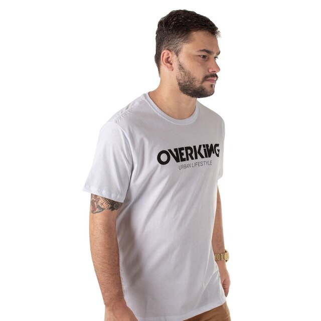 Camiseta Overking Basica Urban Lifestyle Masculina