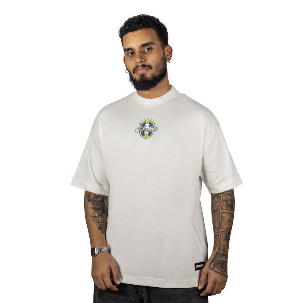 Camiseta Overking Oversized Jerseys Off White