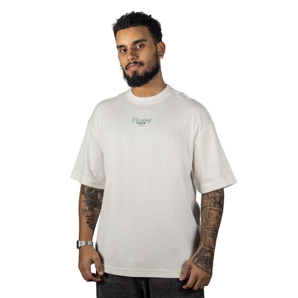 Camiseta Overking Oversized Troféu Off White