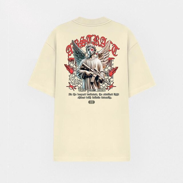 Camiseta Oversized Abstract Streetwear Estampada Use Your Mind
