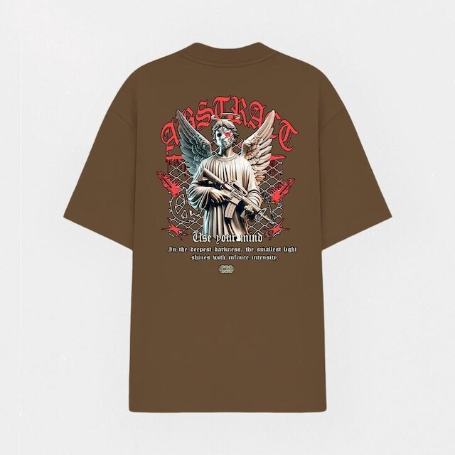 Camiseta Oversized Abstract Streetwear Estampada Use Your Mind