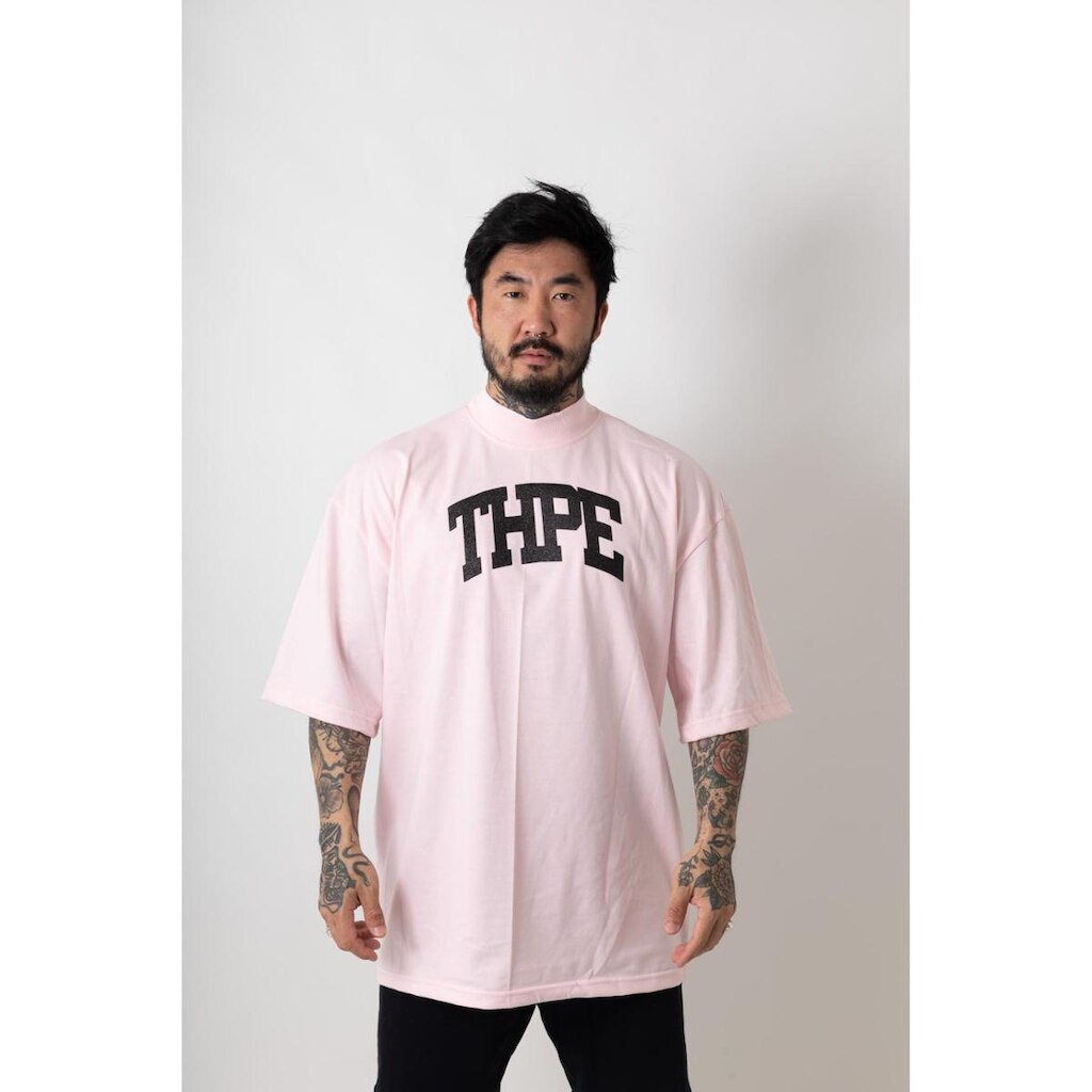 Camiseta Oversized Brigth Rosa Bebe