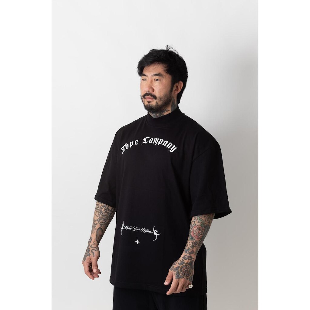 Camiseta Oversized Difference Preto