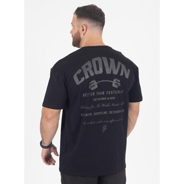 Camiseta Oversized Dumbbell Preto