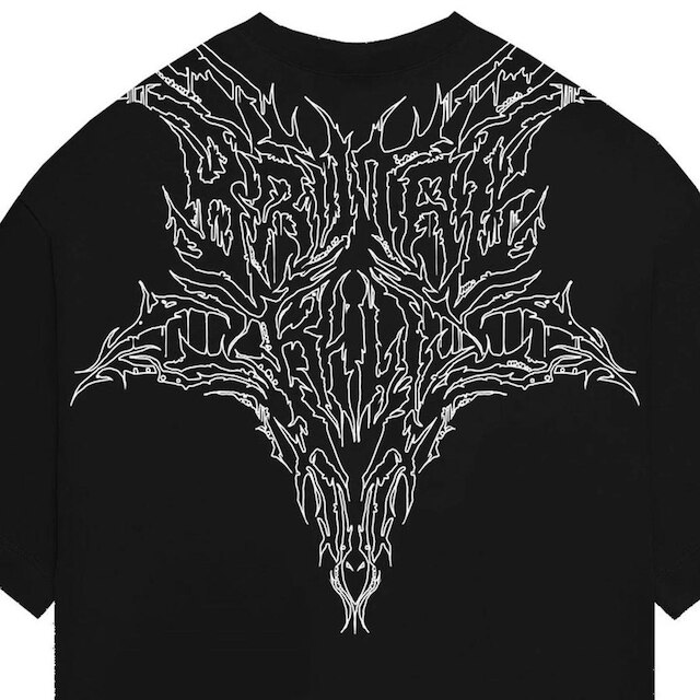 Camiseta Oversized Espek Black- Brutal Kill