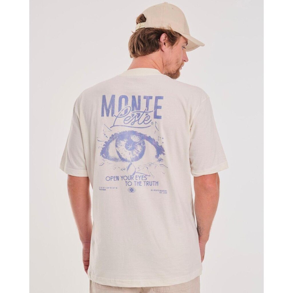 Camiseta Oversized Estampada Eye Masculina