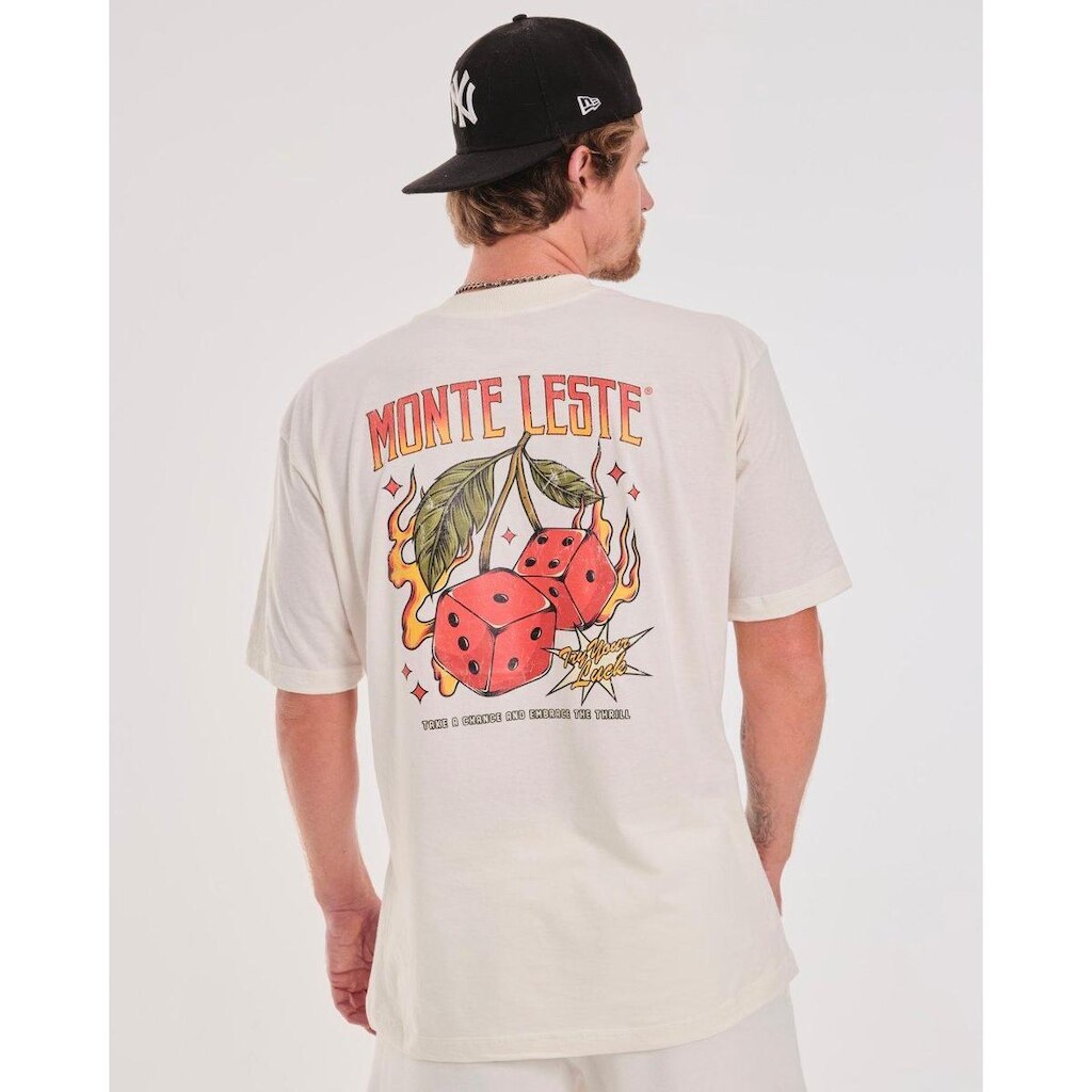 Camiseta Oversized Estampada Thrill Masculina
