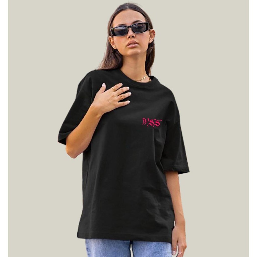 Camiseta Oversized Feminina Algodão Prime WSS Scarcat