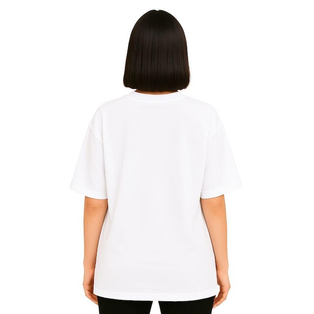 Camiseta Oversized Feminina Algodão Treino Academia