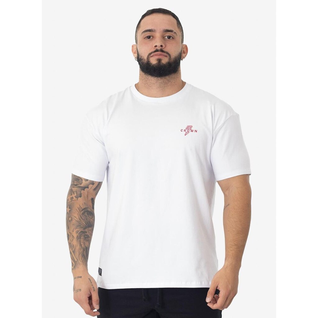 Camiseta Oversized Fire Reps