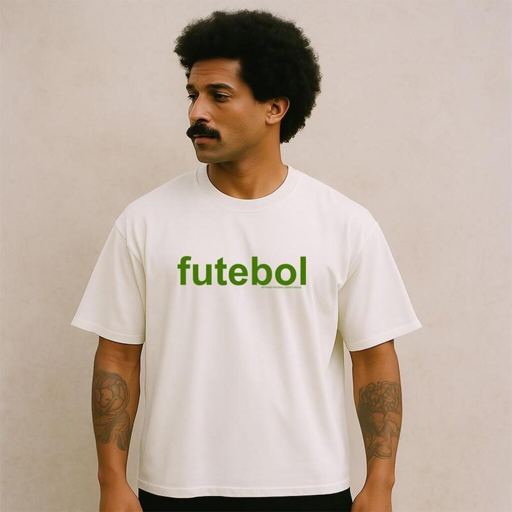 Camiseta Oversized FUTEEBOL Masculina Algodão Premium