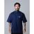 Camiseta Oversized Gola Alta Angel - Marinho
