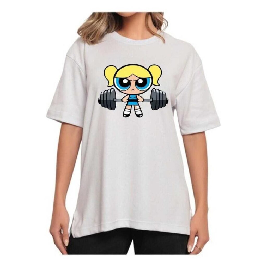 Camiseta Oversized Longa Treino Fitness Lindinha