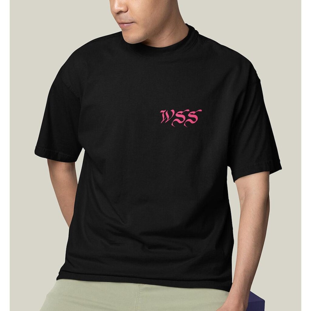 Camiseta Oversized Masculina Algodão Prime WSS Scarcat
