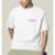 Camiseta Oversized Masculina Algodão Prime WSS Scarcat - Branco