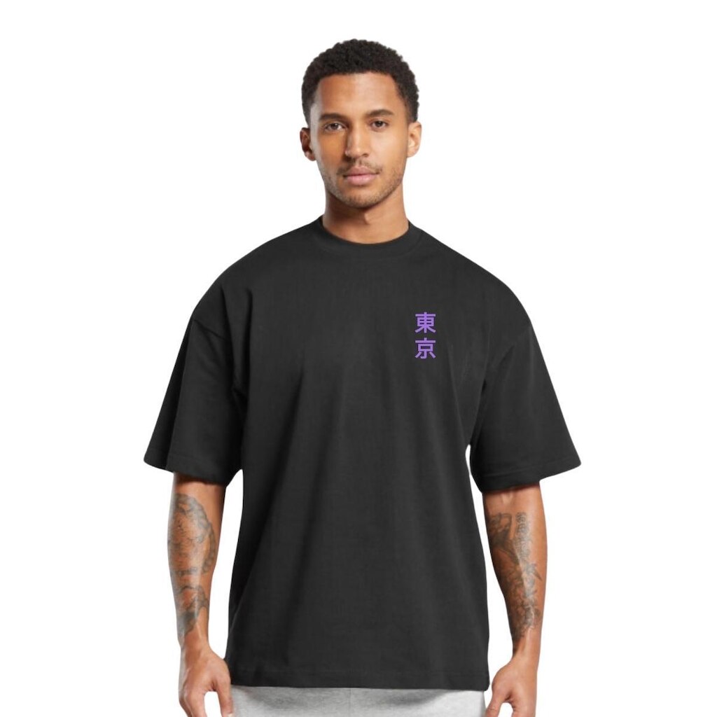 Camiseta Oversized Masculina Estampada Algodão Leve e Versátil