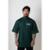 Camiseta Oversized Origem - Verde escuro