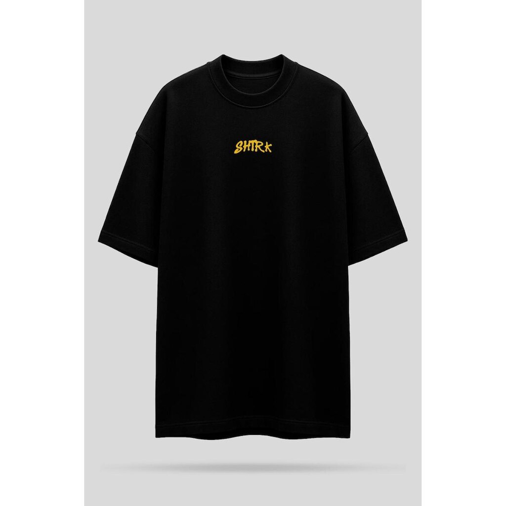 Camiseta Oversized Shatark Dog - Preto