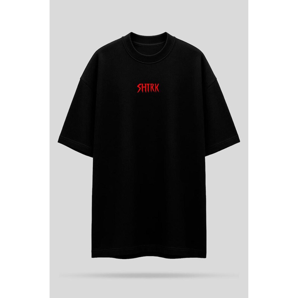 Camiseta Oversized Shatark Homem-Aranha - Preto