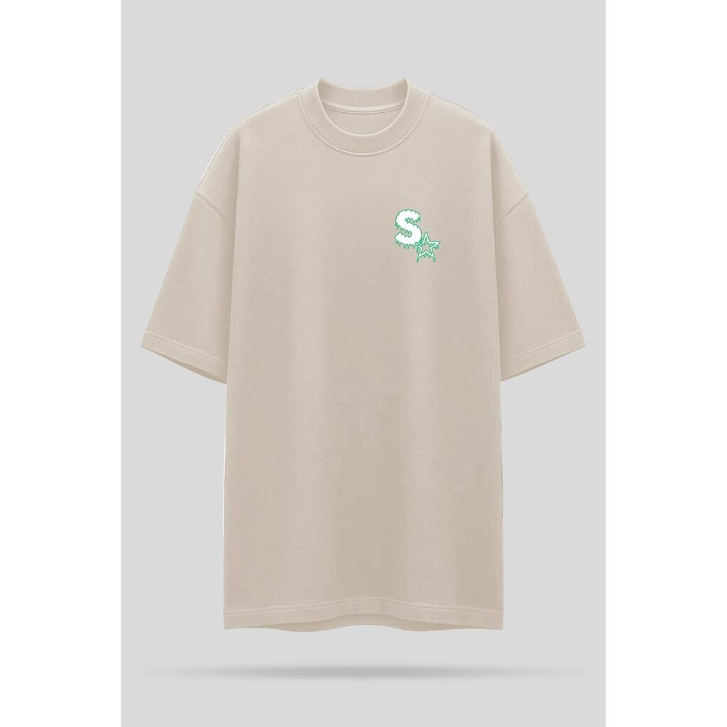 Camiseta Oversized Shatark Urban Village - Off White