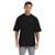 Camiseta Oversized Streetwear de Algodão Masculina Ideal para Academia e Esportes Gola Redonda Preta - Preto+Cobre