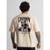 Camiseta Oversized Treino Fofo - Creme