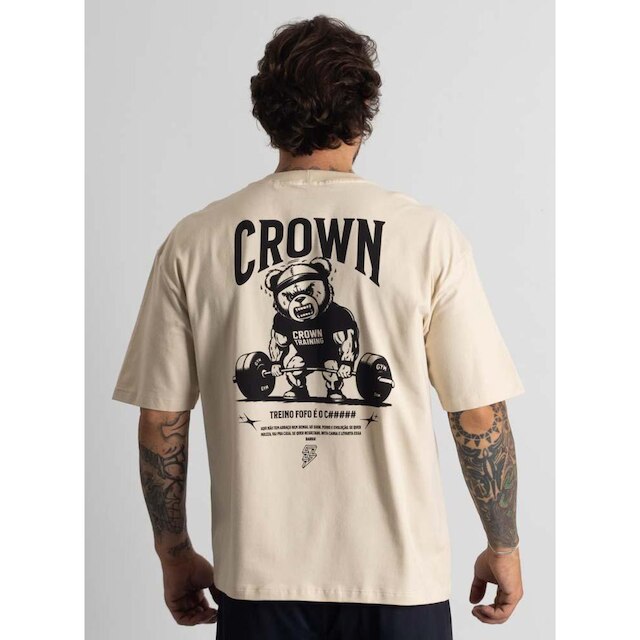Camiseta Oversized Treino Fofo
