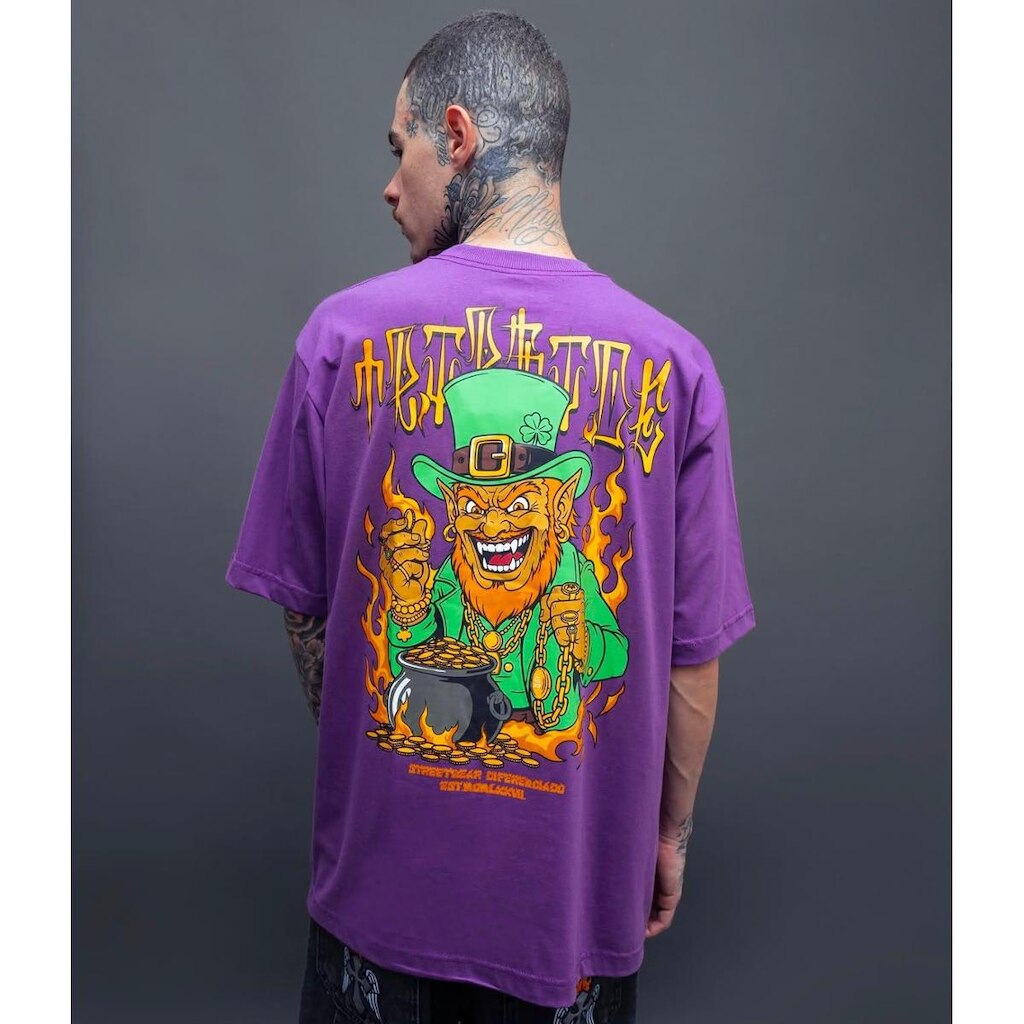 Camiseta Oversized Trip Side REF: S356