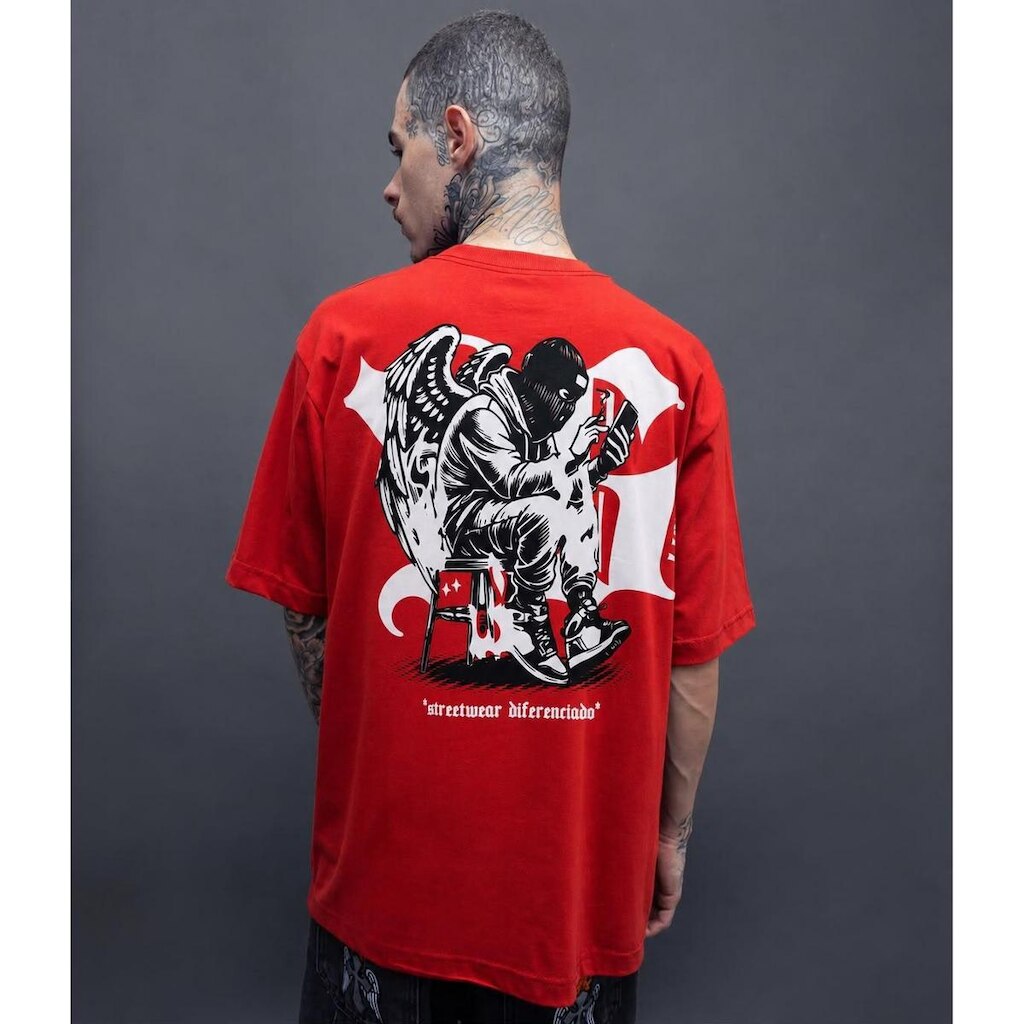 Camiseta Oversized Trip Side REF:CP18