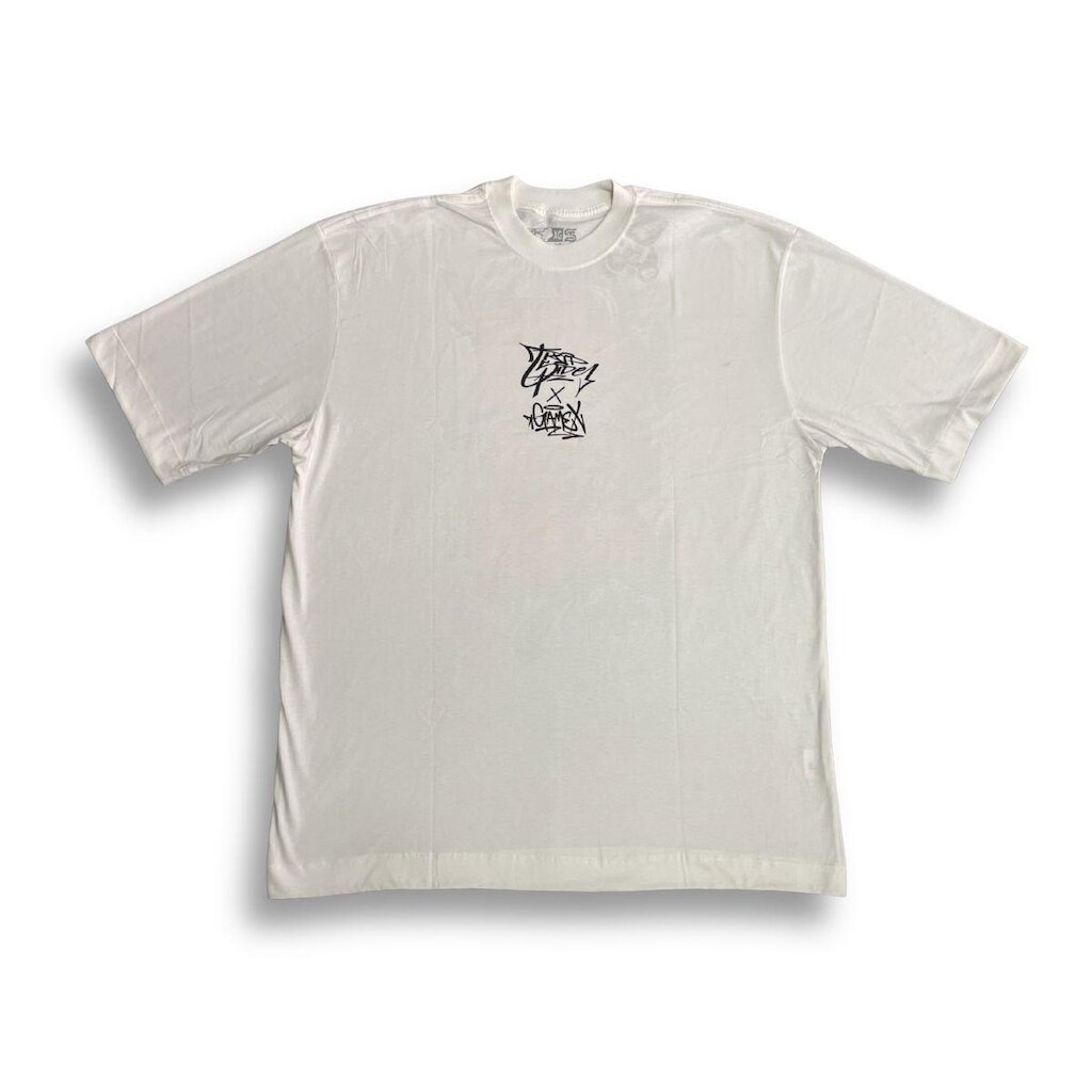 Camiseta Oversized Trip Side Trip Off White