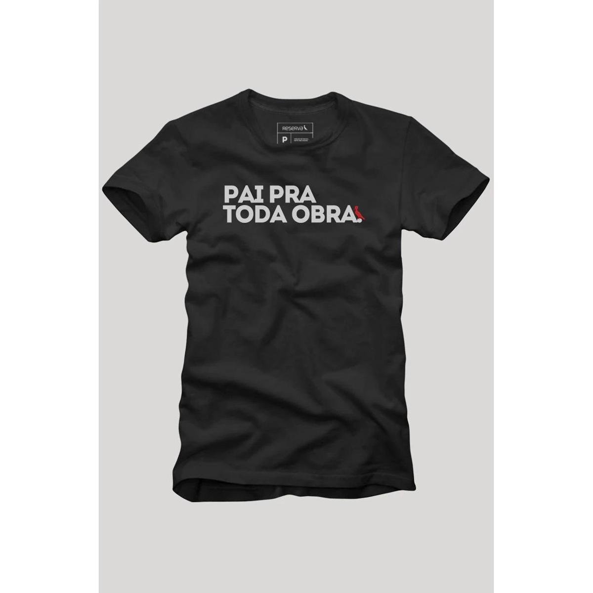 Camiseta reserva pai pra toda obra Clearance