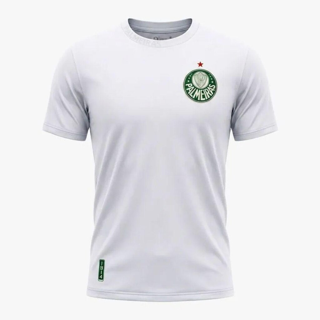 Camiseta Palmeiras 1914 Juvenil Branca