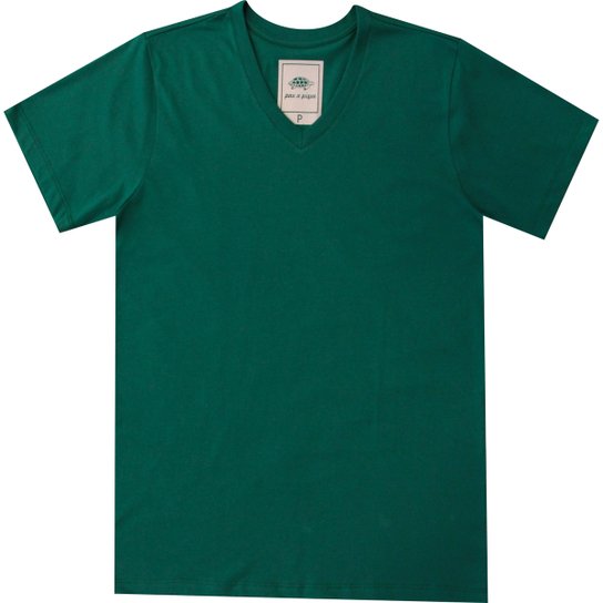 Camiseta Pau a Pique Masculina - Verde
