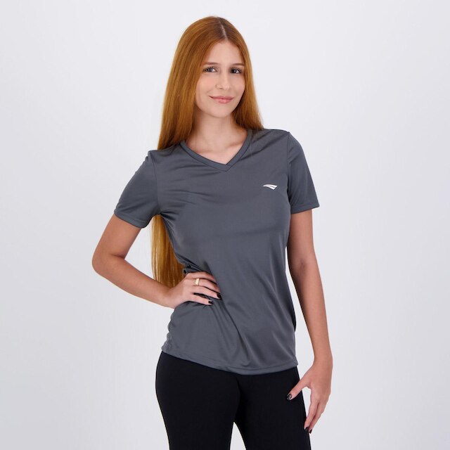 Camiseta Penalty X II Feminina Cinza