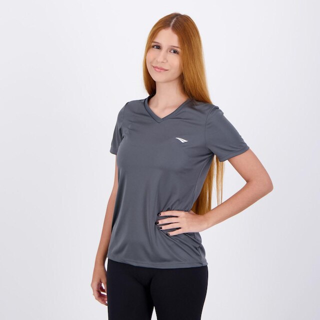 Camiseta Penalty X II Feminina Cinza