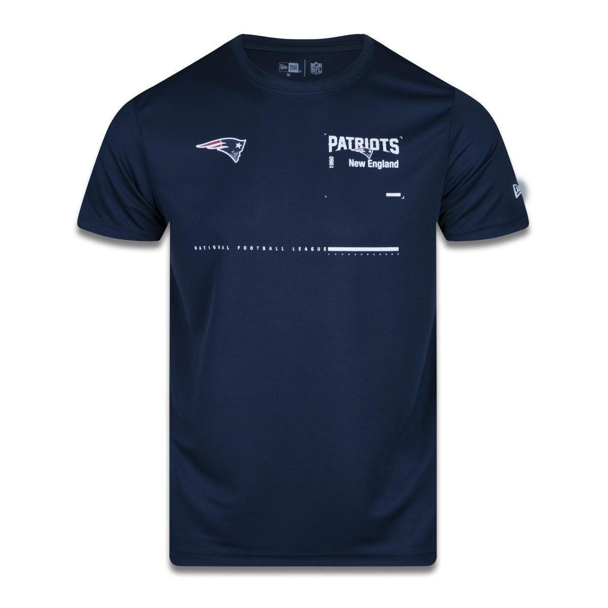 CAMISETA PERFORMANCE NFL NEW ENGLAND PATRIOTS URBAN TECH SIMPLE MARINHO NEW ERA - Marinho Menor preço em CAMISETA PERFORMANCE NFL NEW ENGLAND PATRIOTS URBAN TECH SIMPLE MARINHO NEW ERA - Marinho