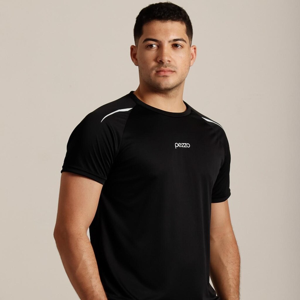 Camiseta Pezzo Sport Dry Esportivo Manga Curta Masculina
