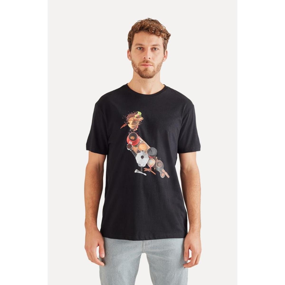 Camiseta Pica Pau Café Conforto Casual Reserva Menor preço em Camiseta Pica Pau Café Conforto Casual Reserva